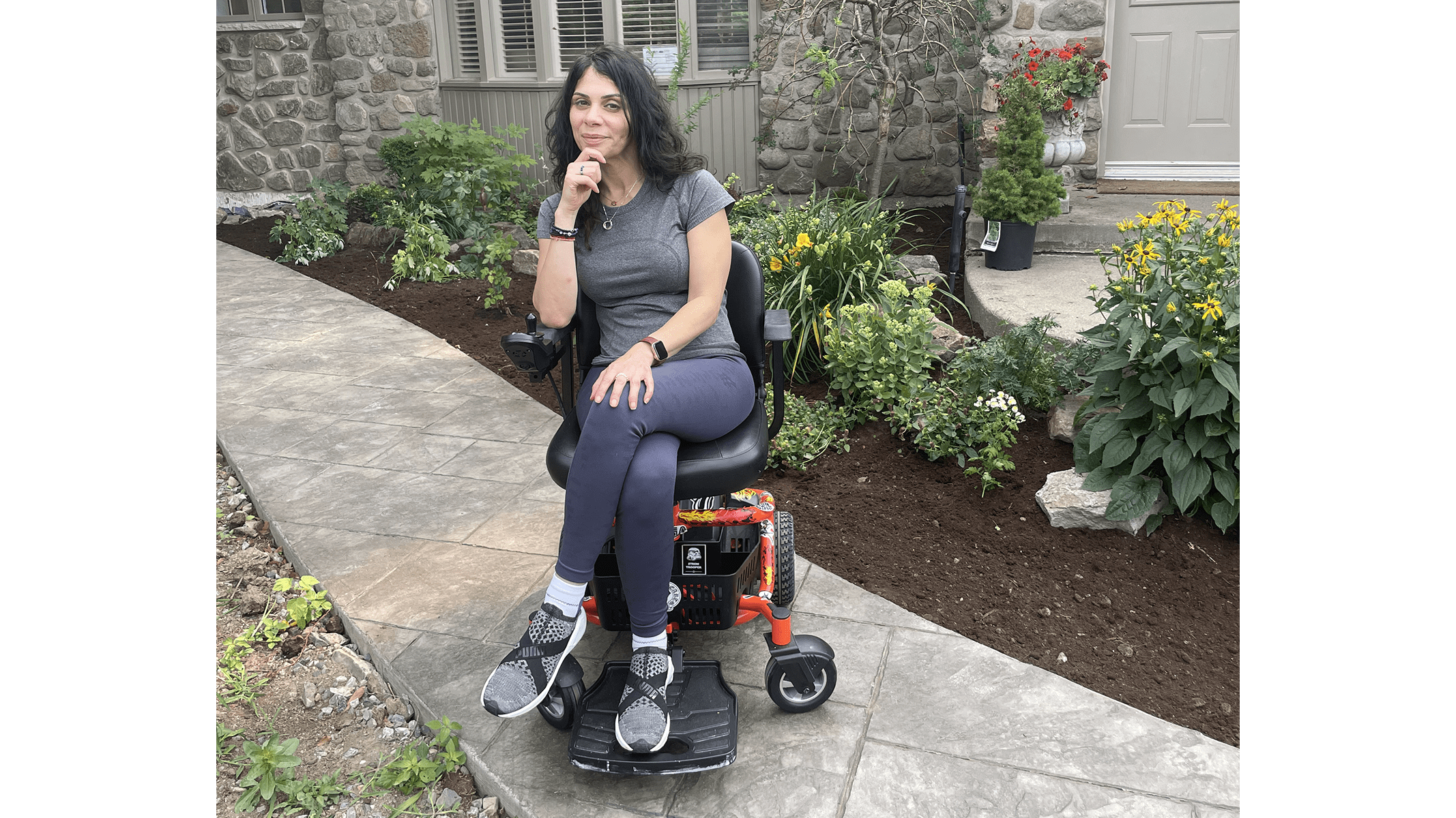 angry marines power chair