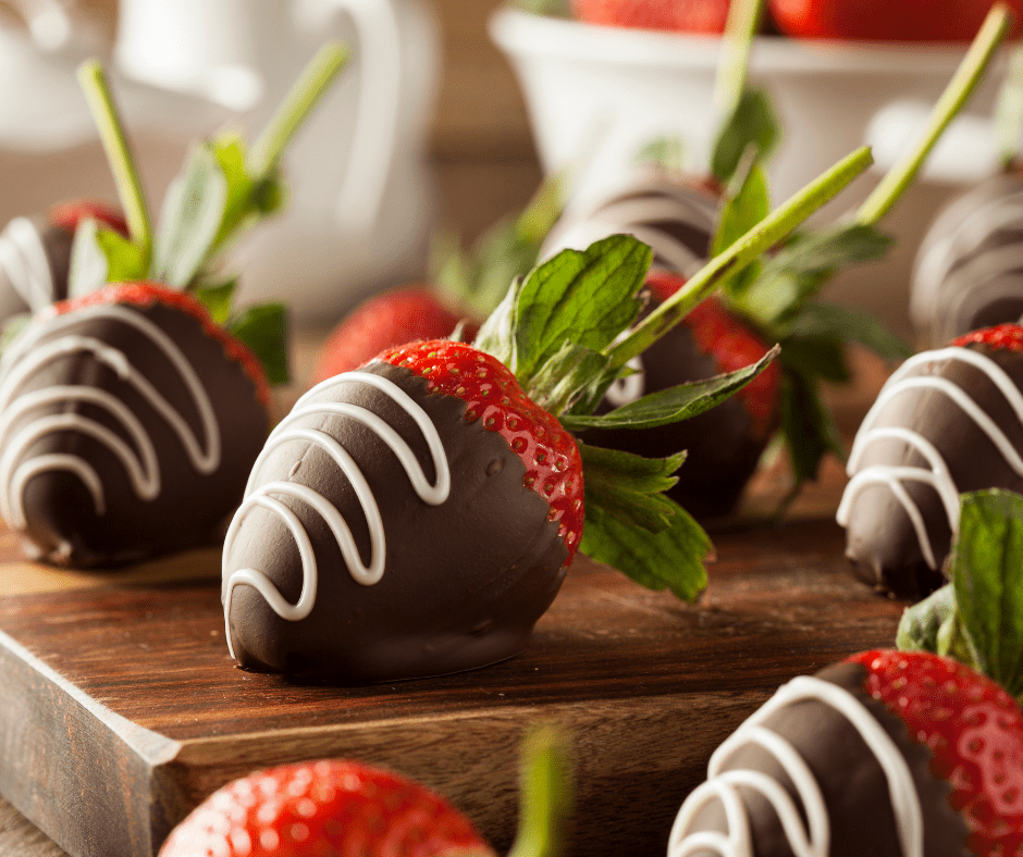 Chocolate Covered Strawberries for Valentine's Day